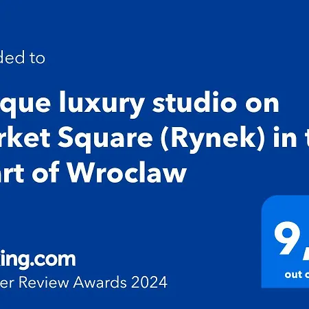 Apartman Unique Luxury Studio On Market Square *